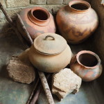 Pottery at the Museum near Leymebamba