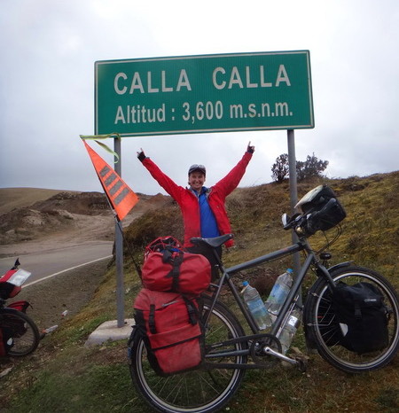 Peru - We made it to the Calla Calla Pass! Yeah!!