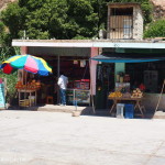 Fruit stands in Chacanto (near Balsas)
