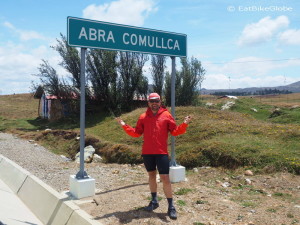We made it to the top of the pass at Abra Comullca!