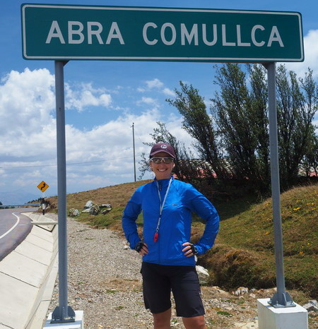 Peru - We made it to Abra Comullca - the top of the pass!