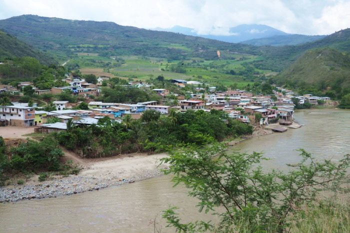Peru - Little Peruvian town on the way to La Floresta