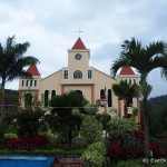 Lovely church and gardens in Palanda