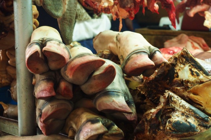 Peru - Cow feet, Huancayo Market