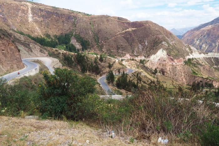 Peru - Awesome downhill on the way to Izcuchaca