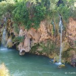 Little waterfalls on the way to Izcuchaca