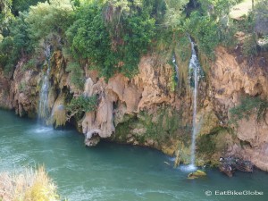 Little waterfalls on the way to Izcuchaca