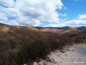 Views on the way to Angasmarca - we are finally back on the right road here!