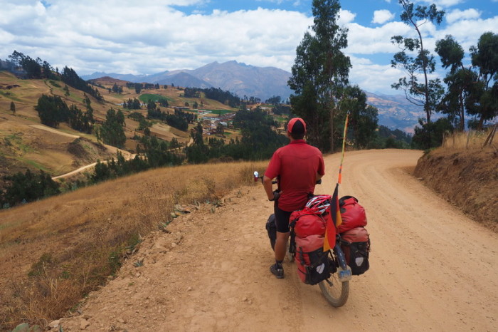 Peru  - Views of the little village of Mollebamba
