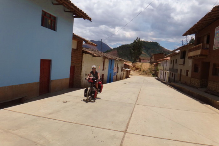 Peru  - The quiet town of Mollebamba
