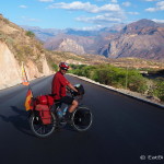 On the descent into Agua Calientes we were spoiled with a brand new road!