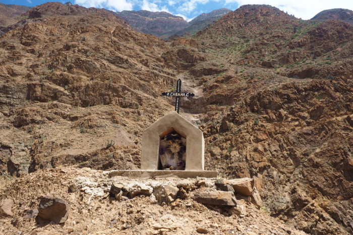 Peru  - Roadside shrine