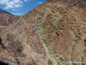 We loved the colour of the rocks - it reminded us of "Artist's Palette" in Death Valley