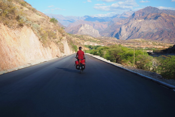 Peru  - On the descent into Agua Calientes we were spoiled with a brand new road!