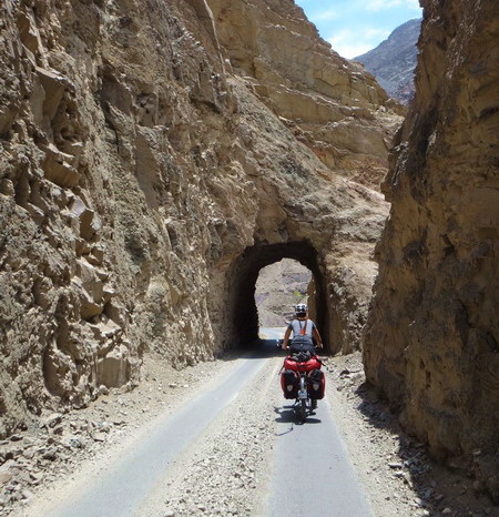 Peru  - We passed through some tunnels on the way to Estacion Chuquicara