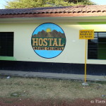 Our awful hostal in Agua Calientes - the best of a bad bunch of hostal options ...