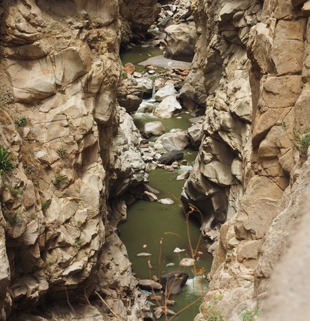 Peru - The River Santa runs through the Canon del Pato. It isn't always visible, but when it is, its pretty spectacular!