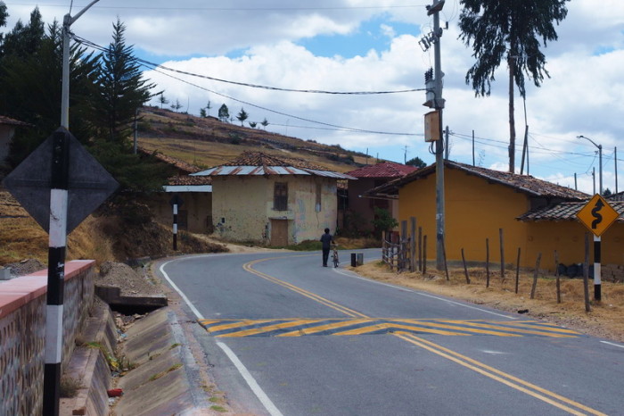 Peru  - The little village where we stopped for lunch on our way to Agua Calientes