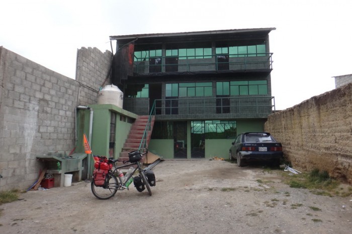 Peru - Our very average hotel in Colquijirca