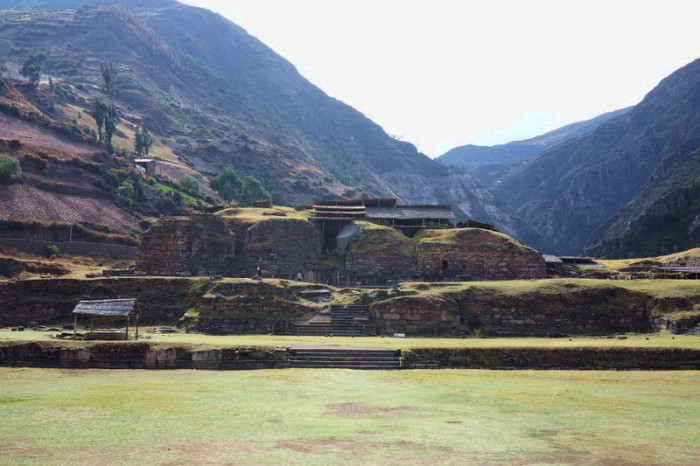 Peru - The impressive archaeological site at Chavín de Huántar - more than 3000 years old! 