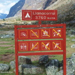 After the wetlands, we eventually arrived at the Llamacorral Campsite.