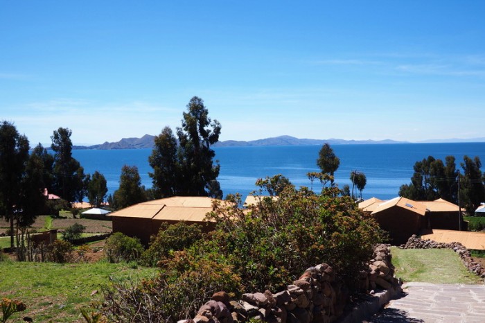 Peru - Views on our walk to our home stay, Amantani Island, Lake Titicaca