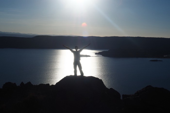 Peru - Sunset fun, Amantani Island, Lake Titicaca 