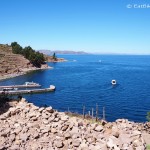 Harbour, Taquile Island, Lake Titicaca