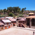 Main square, Taquile Island, Lake Titicaca