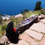 Local handiwork, Taquile Island, Lake Titicaca