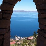 Views on the way to the harbour, Taquile Island, Lake Titicaca