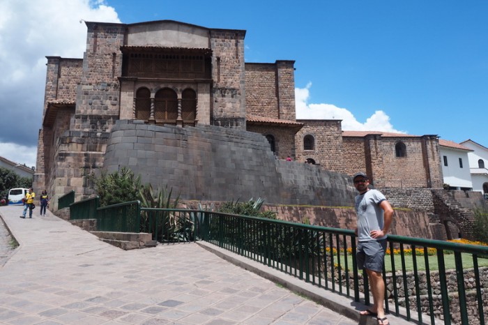 Peru - Qurikancha with Convent of Santo Domingo above, Cusco