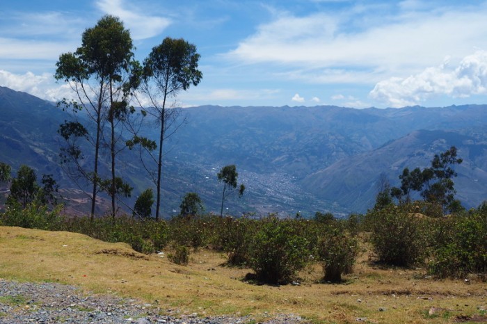 Peru - Views on Abancay in the distance