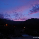 Sunset over Cachora