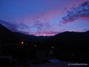 Sunset over Cachora
