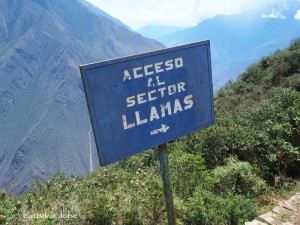 Day 2: This way for the Llama Terraces!