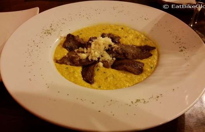 Peru - More delicious food at Via Via - Steak with quinoa