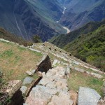 Day 2: The incredible llama terraces - it was very steep!
