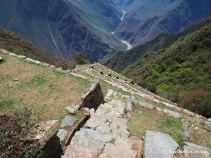 Day 2: The incredible llama terraces - it was very steep!