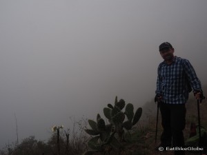 Day 3: Choquequirao covered in fog