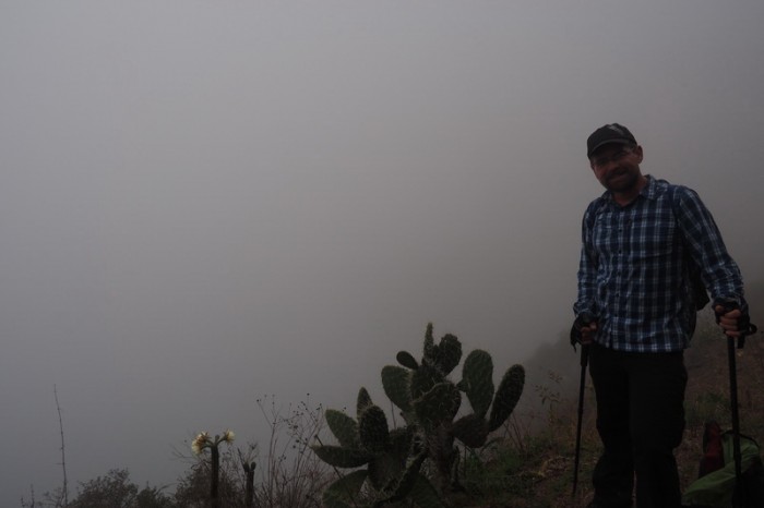 Peru - Day 3: Choquequirao covered in fog