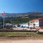 We watched as the local residents of Uripa sang the National Anthem and raised the Peruvian Flag