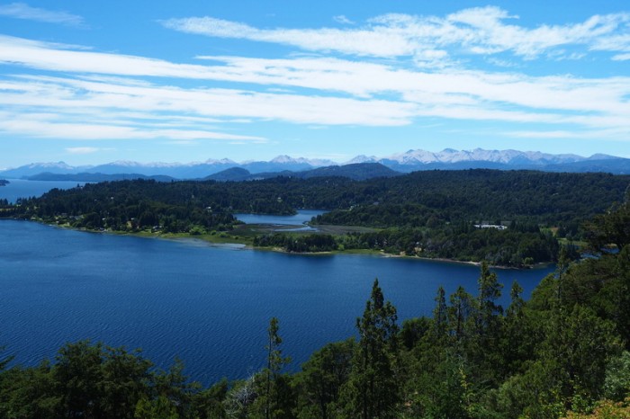 Argentina - Views of Lake Moreno while cycling the Circuito Chico, Bariloche