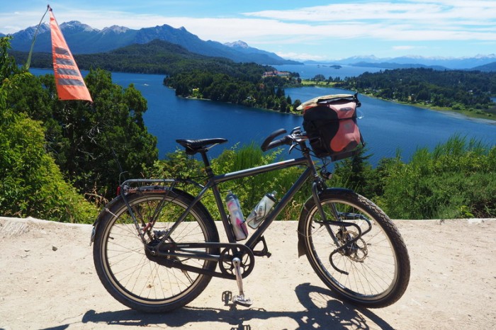 Argentina - Views of Lake Moreno while cycling the Circuito Chico, Bariloche