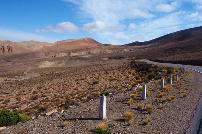 Argentina - Views on the ascent up Cuesta de Lipan