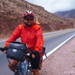 David on the descent from Cuesta de Lipan