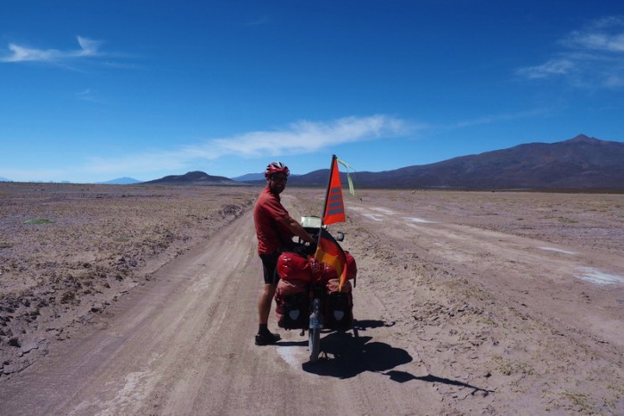 Bolivia - From Sabaya we took a little track towards the Salar de Coipasa