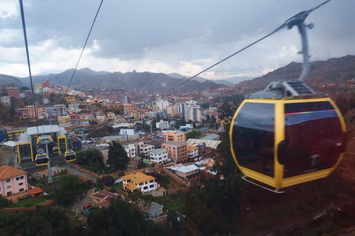 Bolivia - Views from La Paz's Teleferico (cable car)