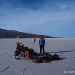 We decided to spend the night on the Salar de Coipasa!