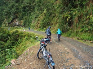 Descending on Bolivia's Death Road